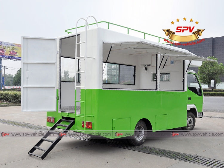 Mobile Catering Truck Jinbei - Green - RB
